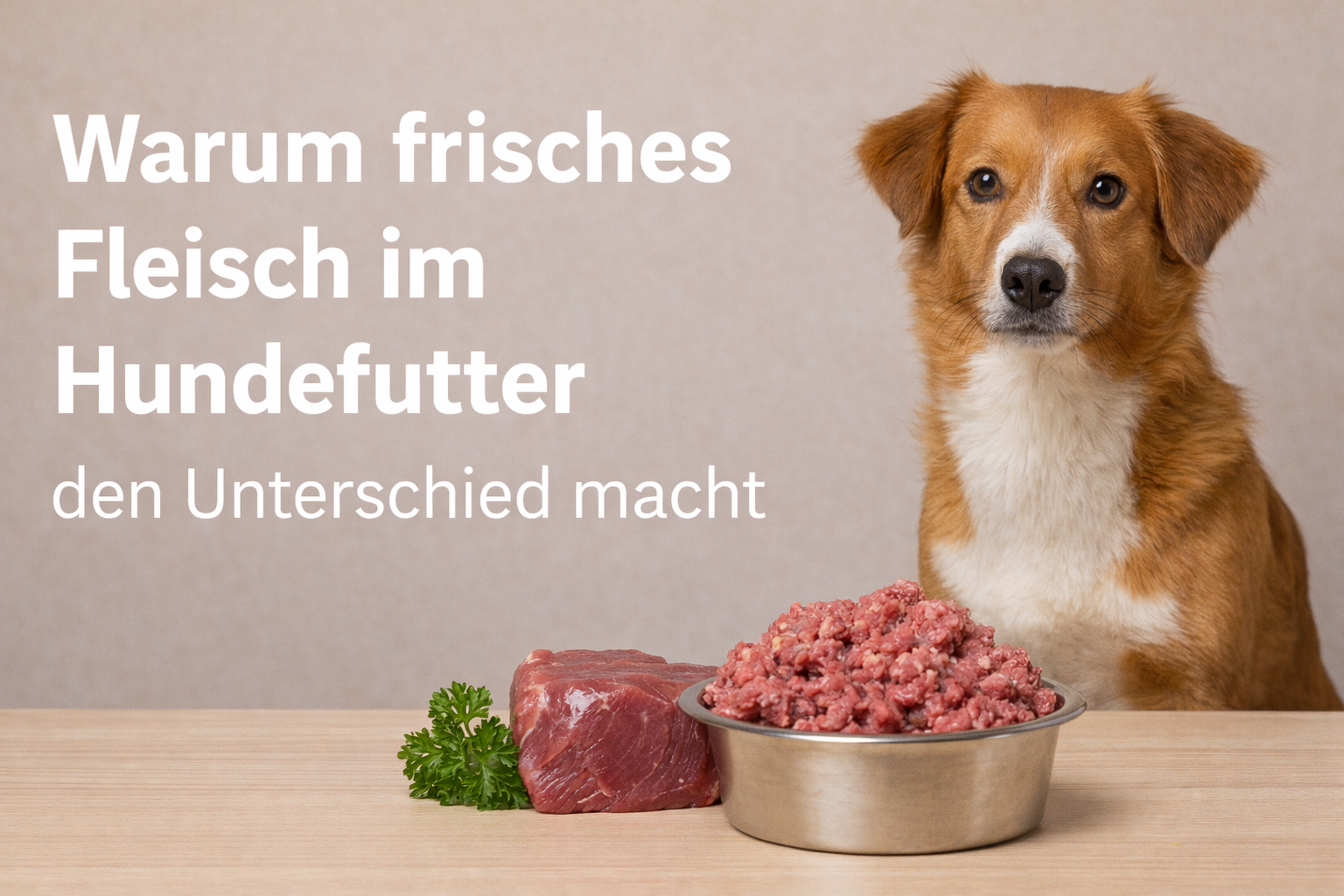 Warum frisches Fleisch im Hundefutter den Unterschied macht  Gourmet Tle