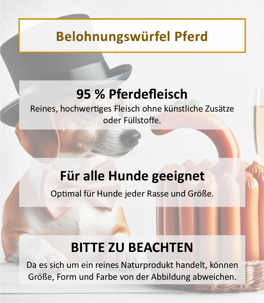 GT Belohnungswürfel Pferd 120g