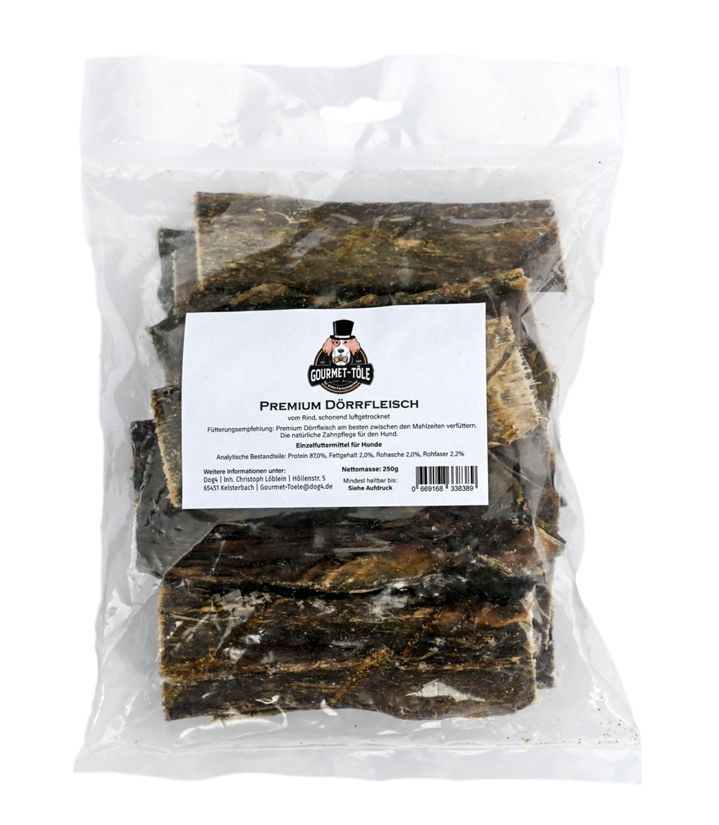 Premium Dörrfleisch vom Rind