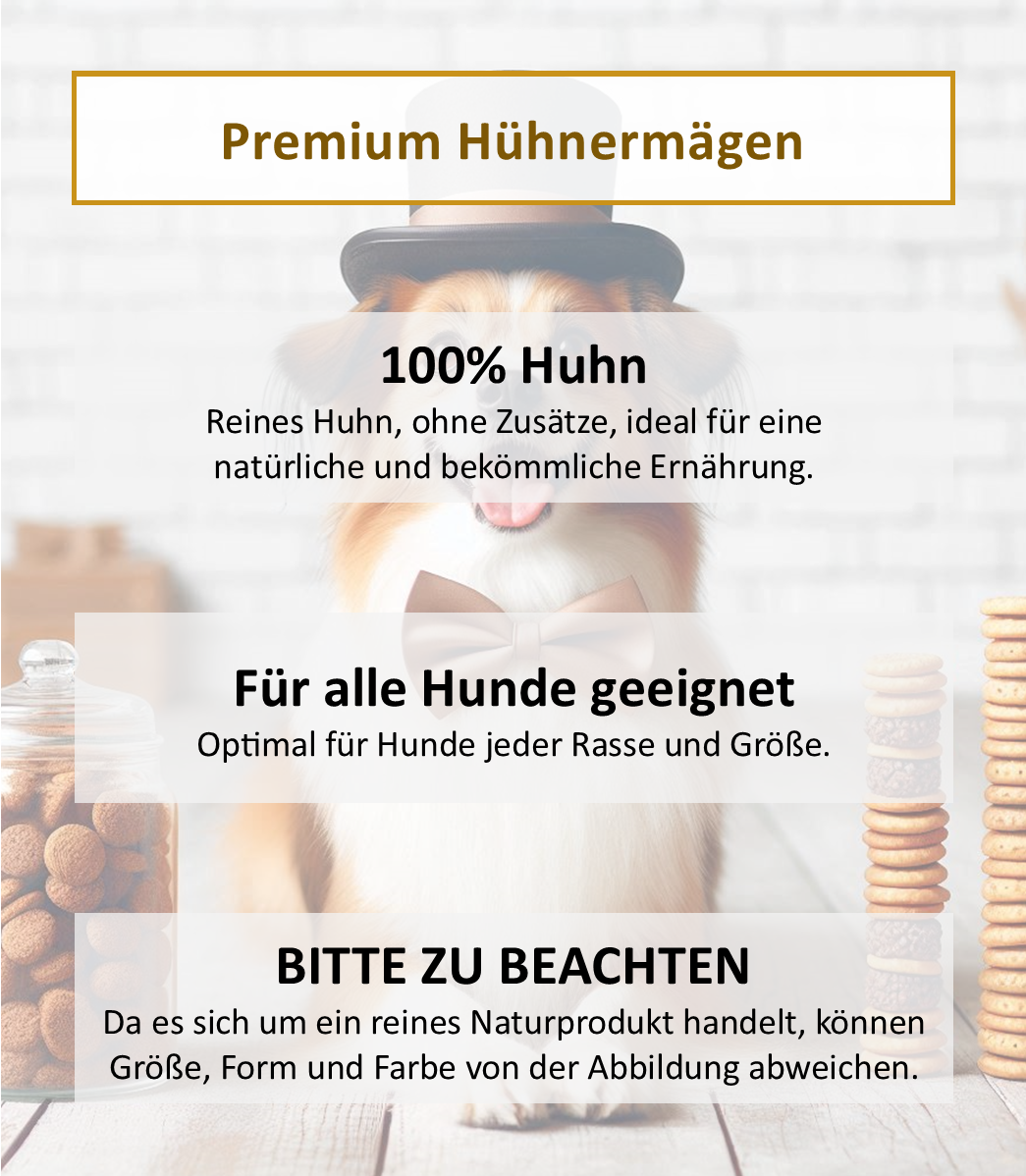 Premium Hühnermägen