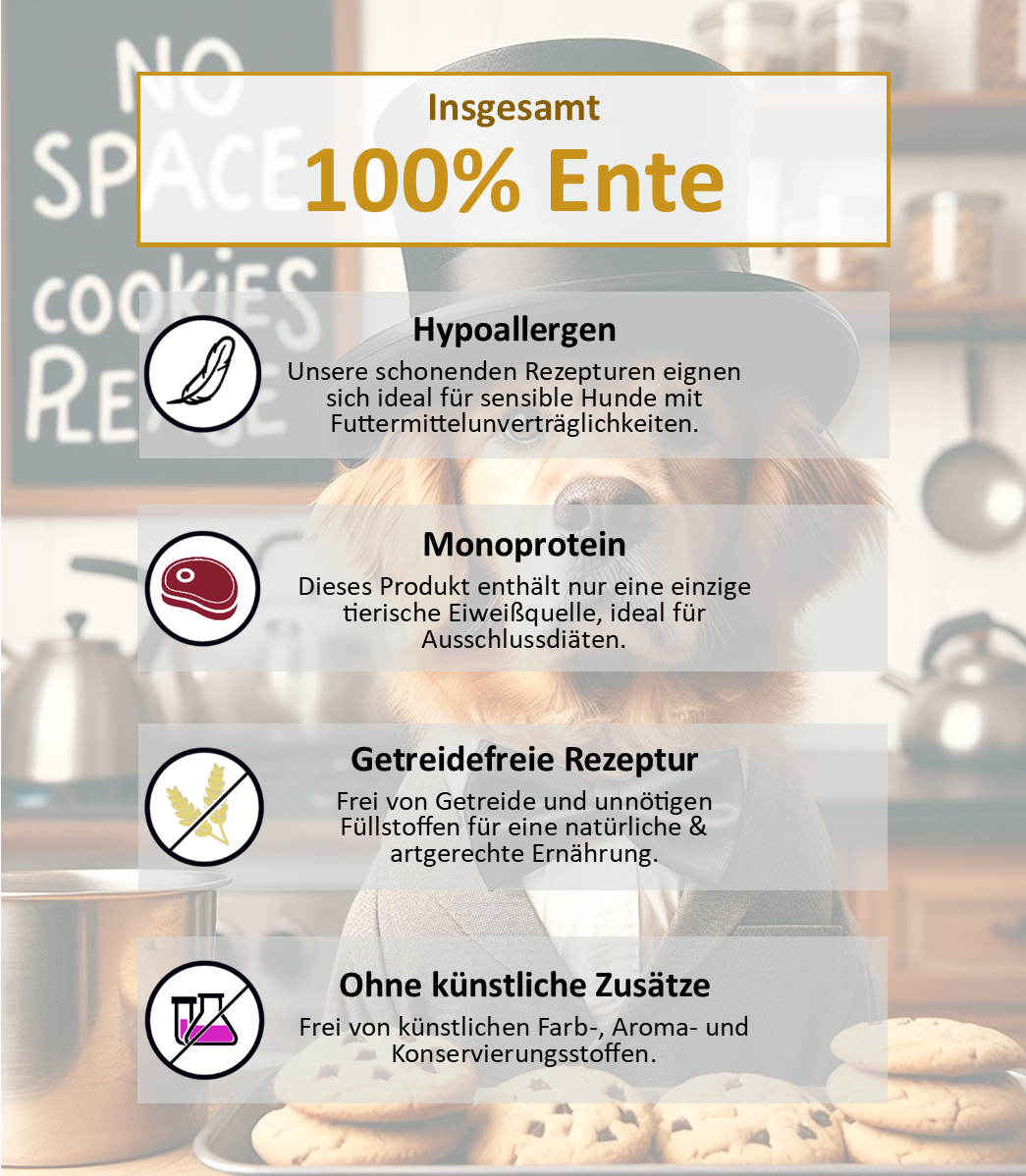 Belohnungswürfel von der Ente 120g