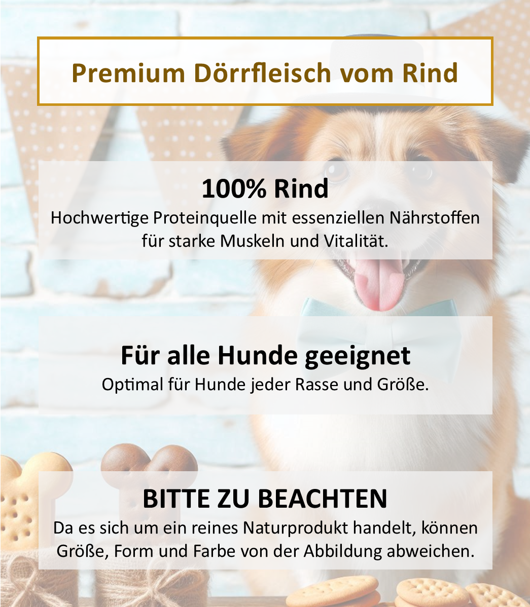 Premium Dörrfleisch vom Rind