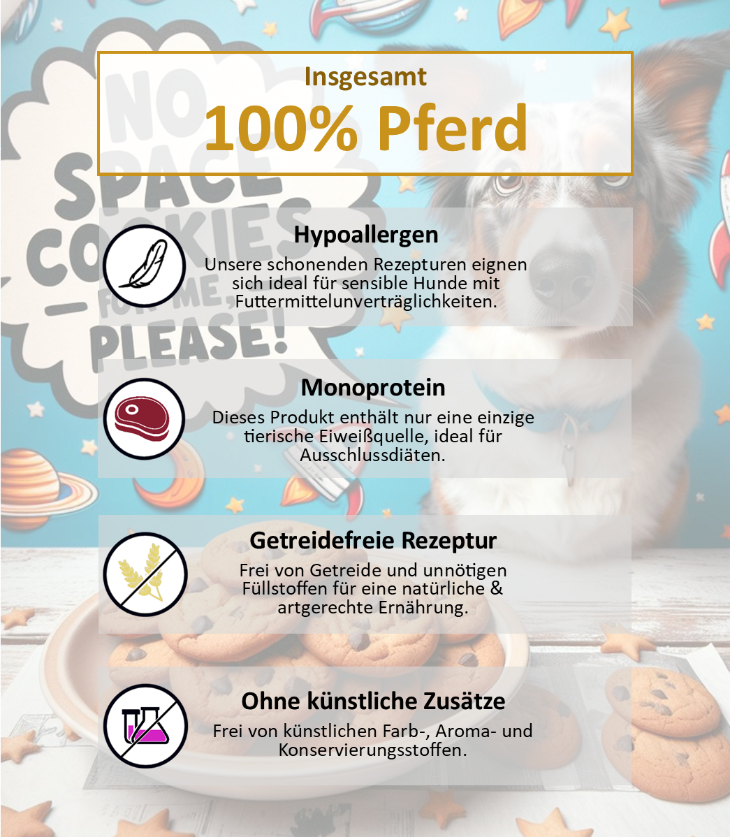 Premium Pferdekopfhaut