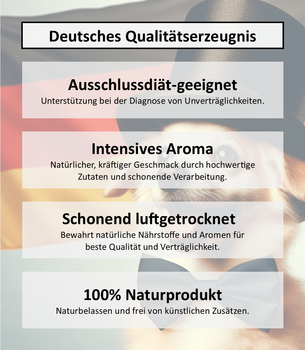 Premium Pferdekopfhaut