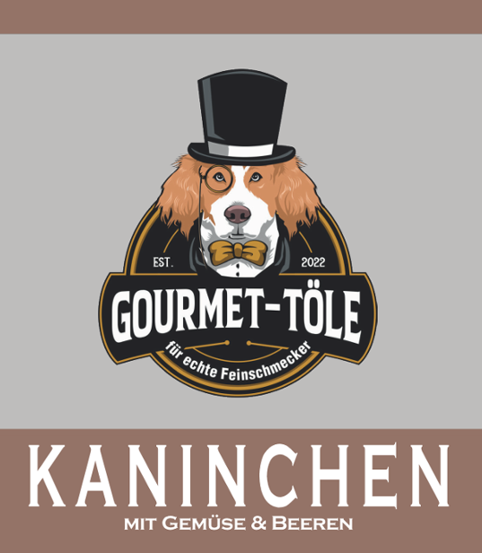 Kaninchen mit Gemüse & Beeren (Hypoallergen)