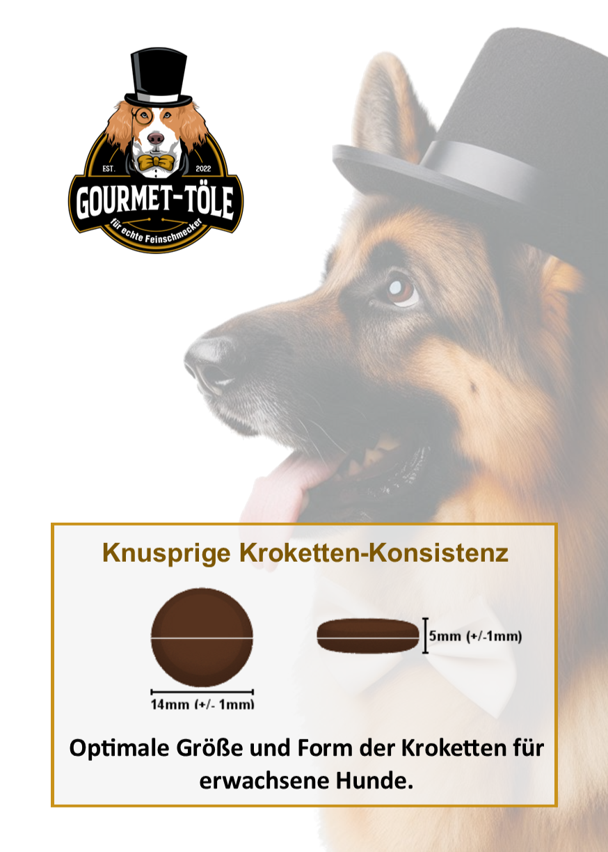 Wild mit Süßkartoffel & Maulbeere
