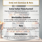 Ente mit Gemüse und Reis (Hypoallergen)