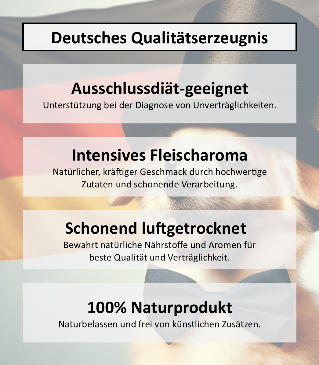 Hirsch-Fleischstreifen