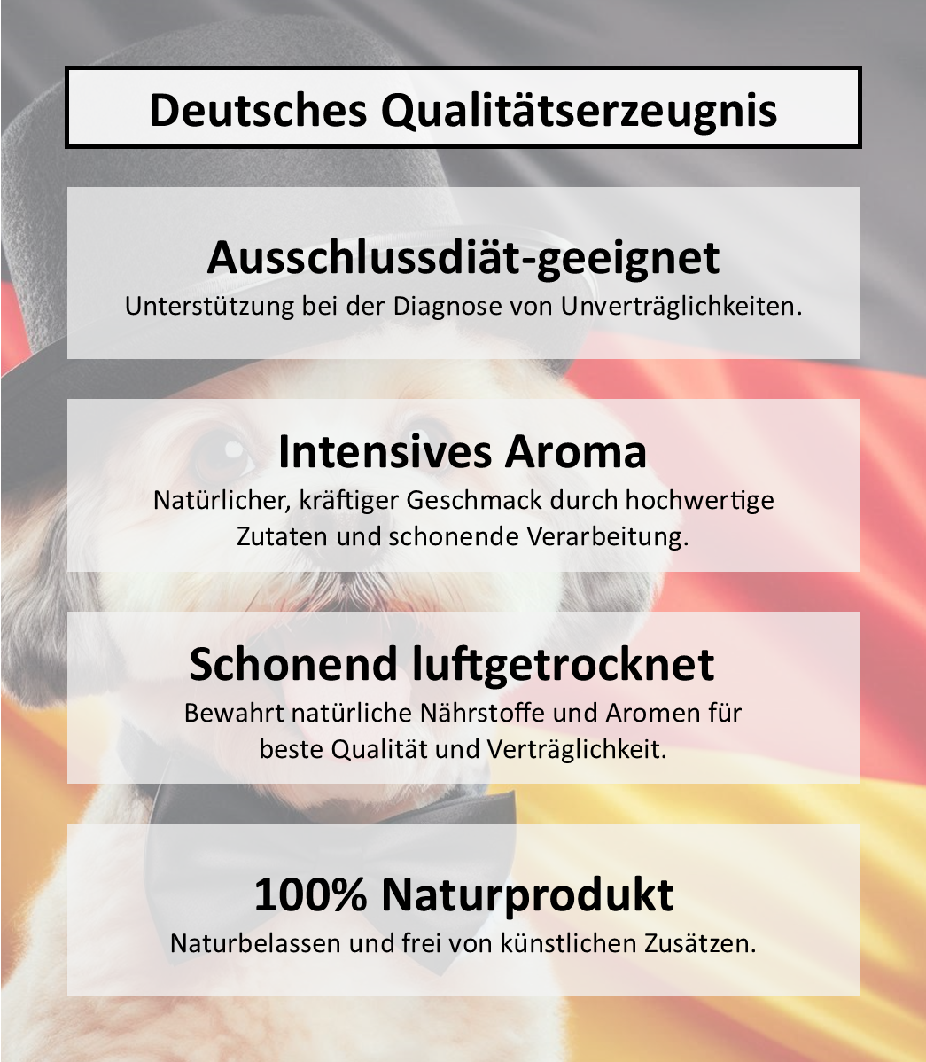 Premium Kaninchen-Ohren mit Fell