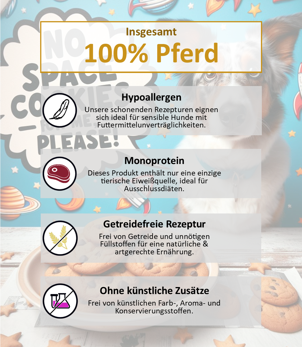 Premium Pferdekopfhaut