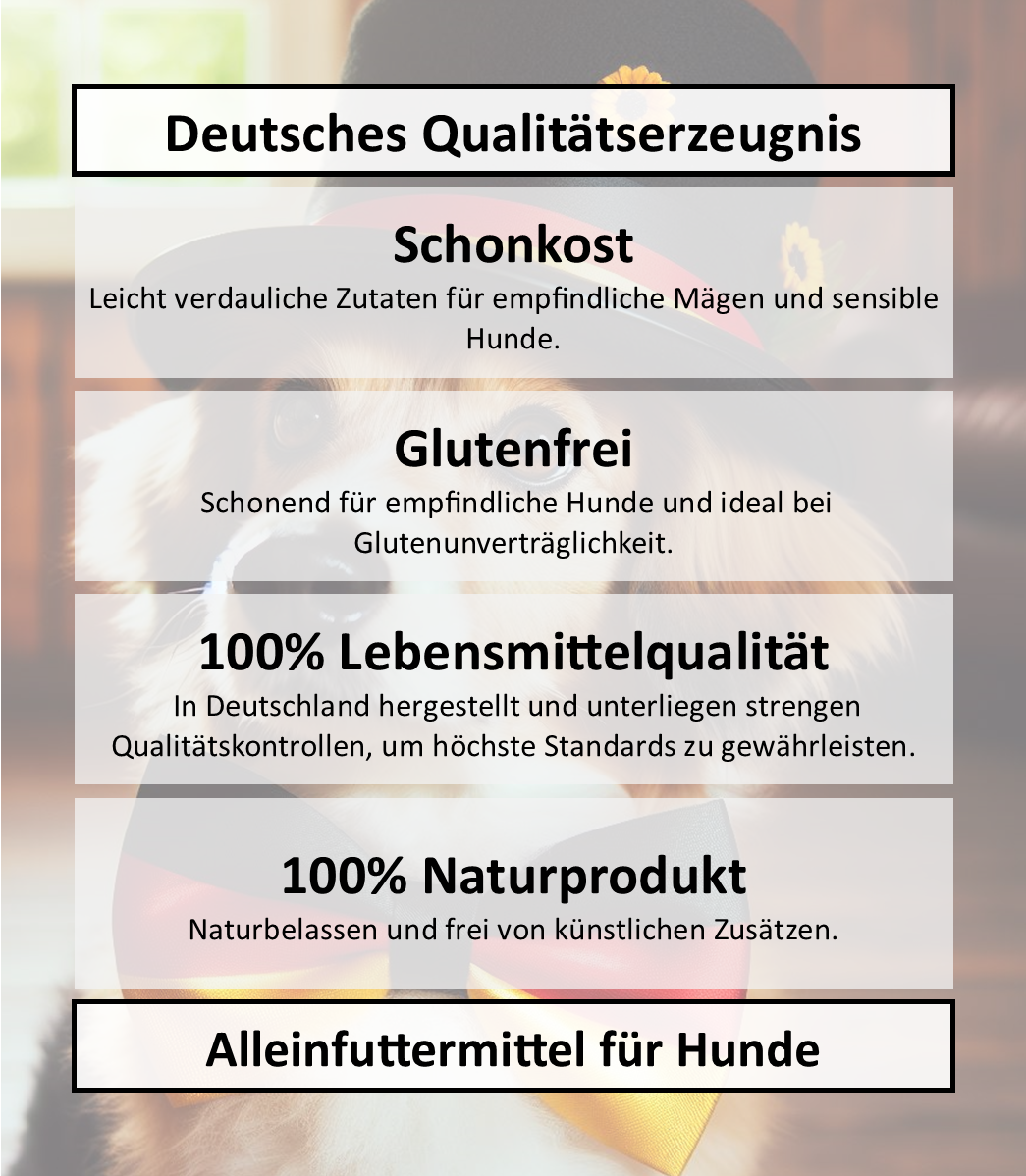 Huhn Sensitiv mit Gemüse und Obst