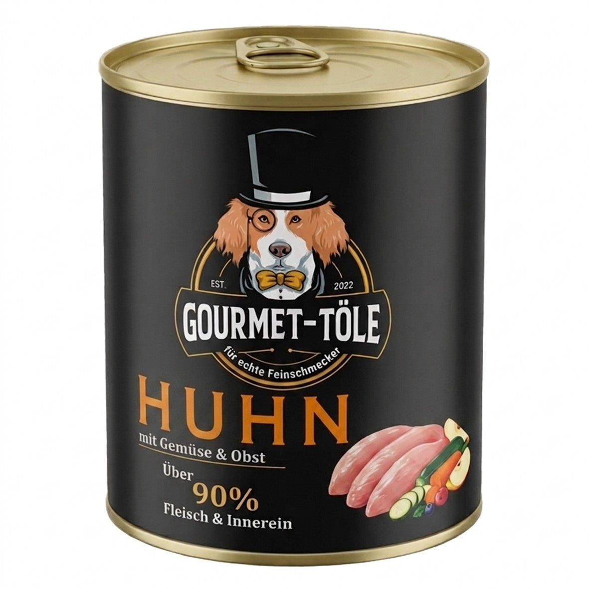 Huhn Sensitiv mit Gemüse und Obst