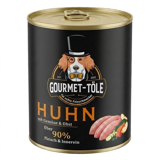 Huhn Sensitiv mit Gemüse und Obst