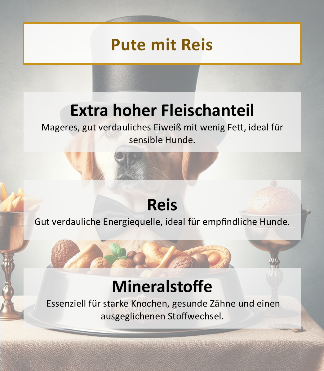 Pute mit Reis