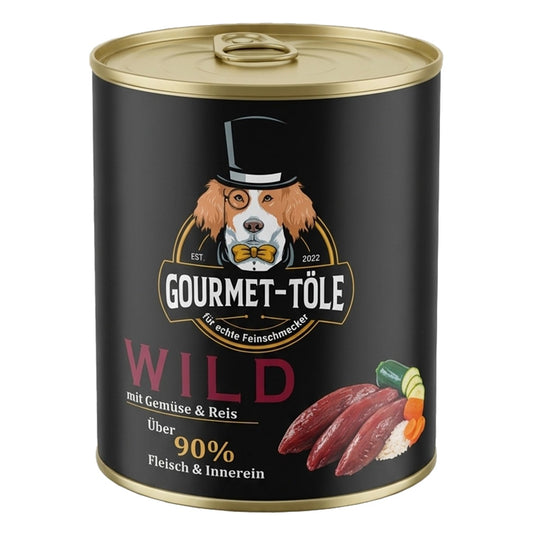 Wild mit Gemüse & Reis