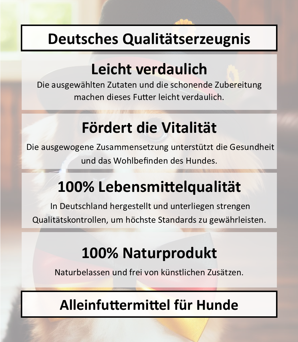 Wild mit Reis und Grünlippmuschel Wurst 400g
