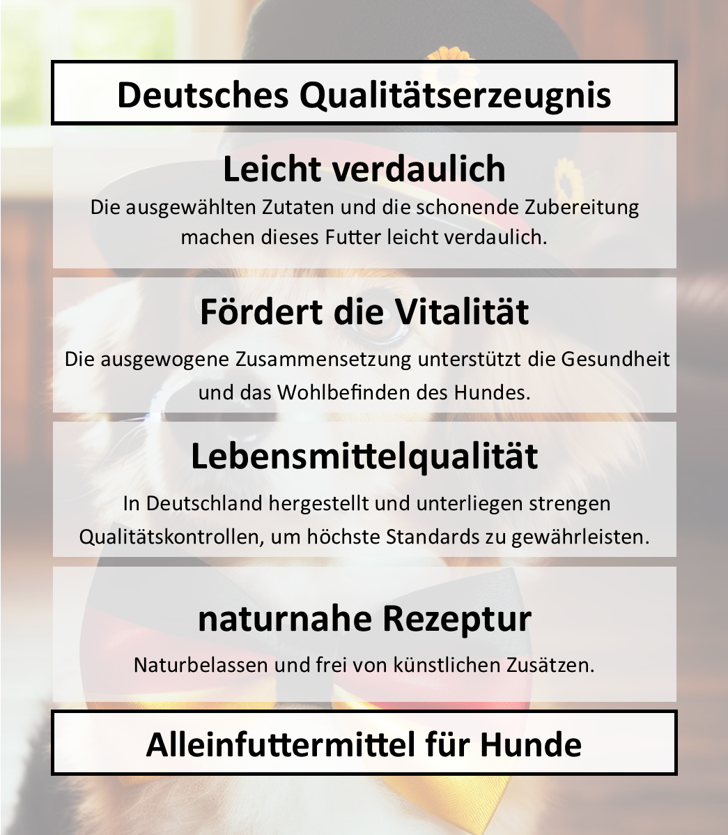 Wild mit Reis und Grünlippmuschel Wurst 400g