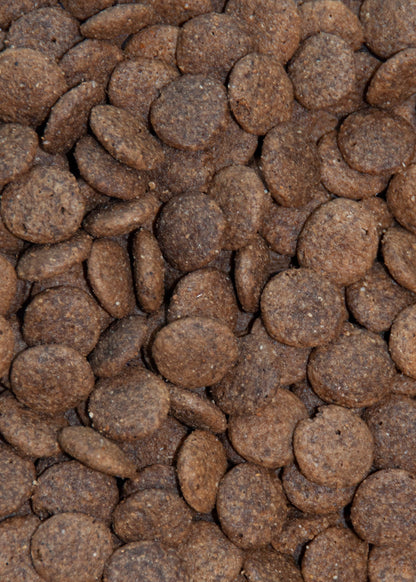 Geöffnete Verpackung Gourmet-Töle Pferd Trockenfutter