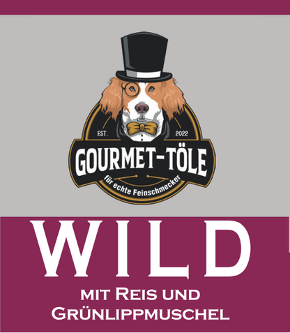 Wild mit Reis und Grünlippmuschel Wurst 400g